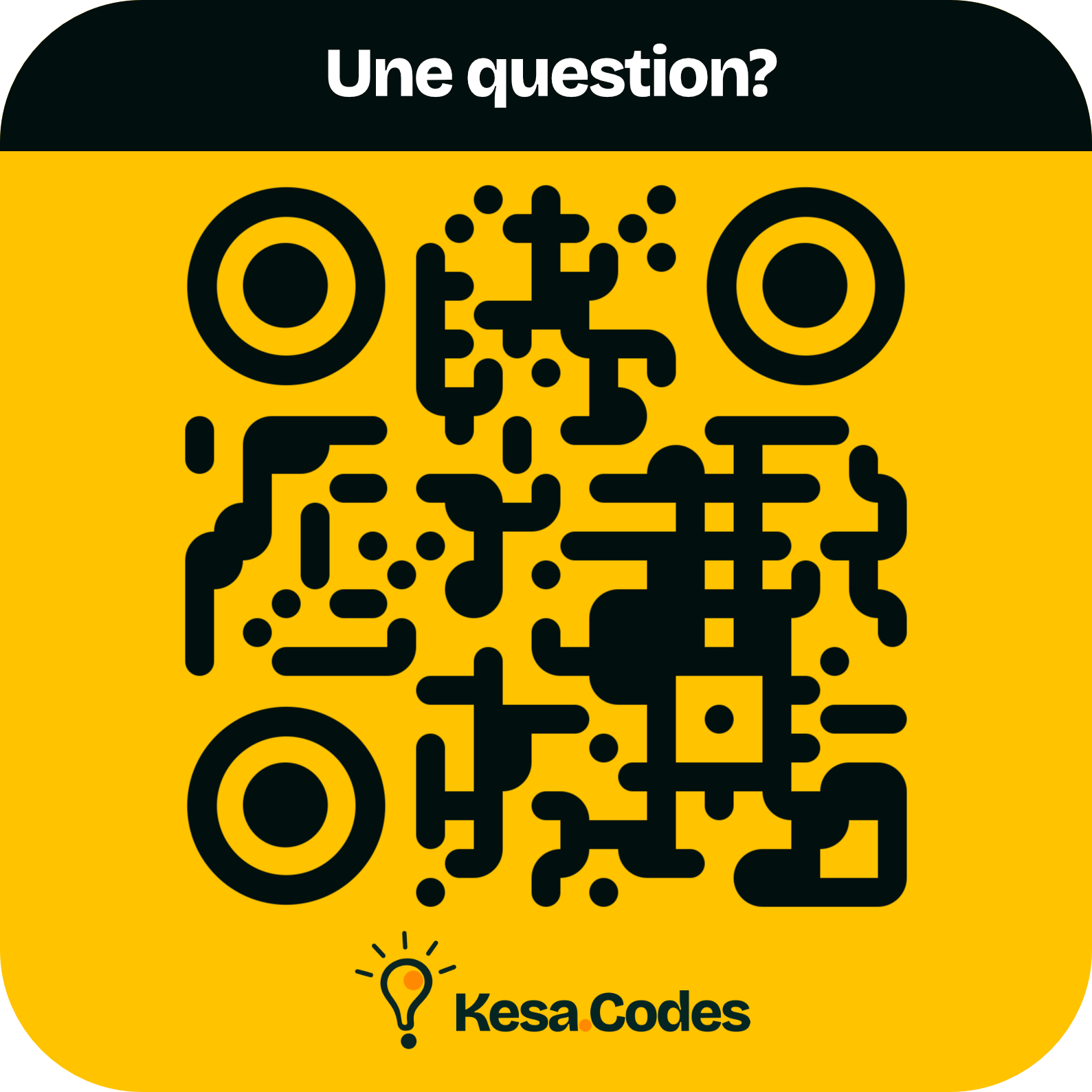Kesa-Code « Une question ? »